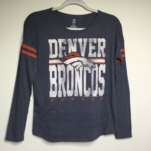 Denver Broncos New Era Women's Varsity Athletic Long Sleeve T-Shirt -